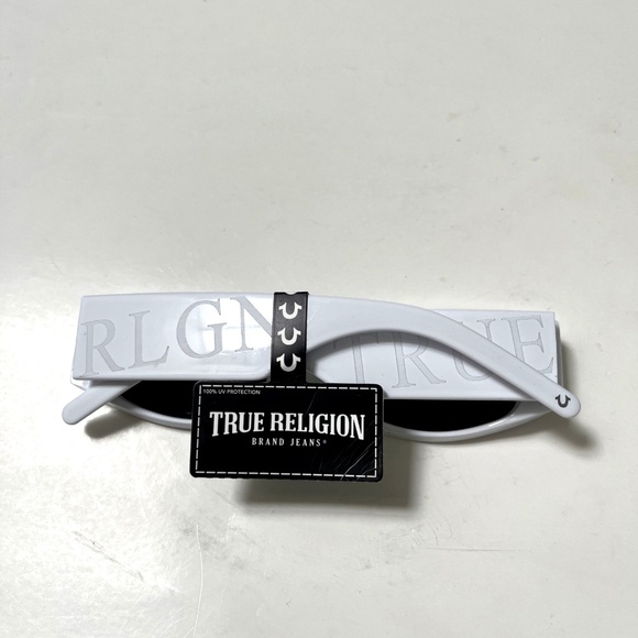 New Original TRUE RELIGION Sunglasses Slim Rectangle Wide 